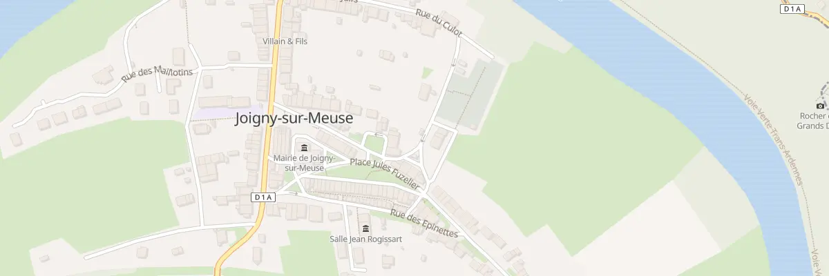 Plan du 5043 Le Village à Joigny-sur-Meuse