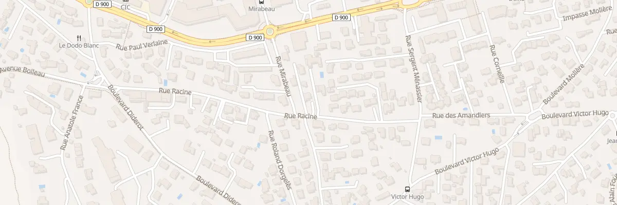 Plan du 20 Rue Racine aux Angles