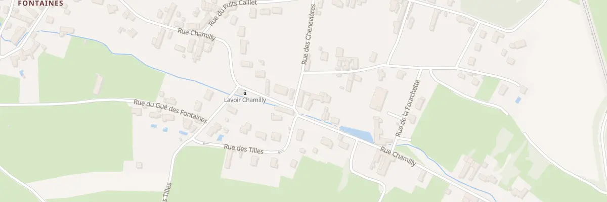 Plan du 46 Rue Chamilly à Fontaines