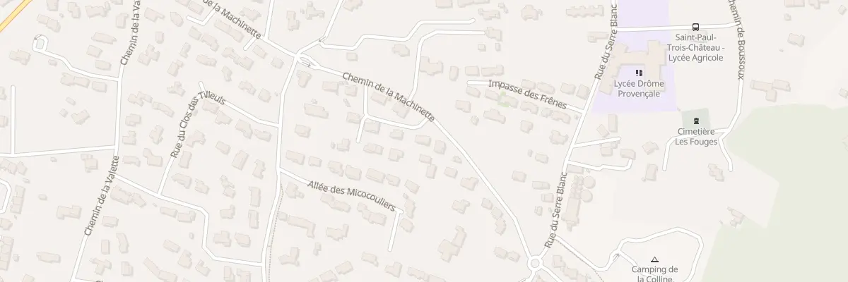 Plan du 23 Che de la Machinette à Saint-Paul-Trois-Châteaux