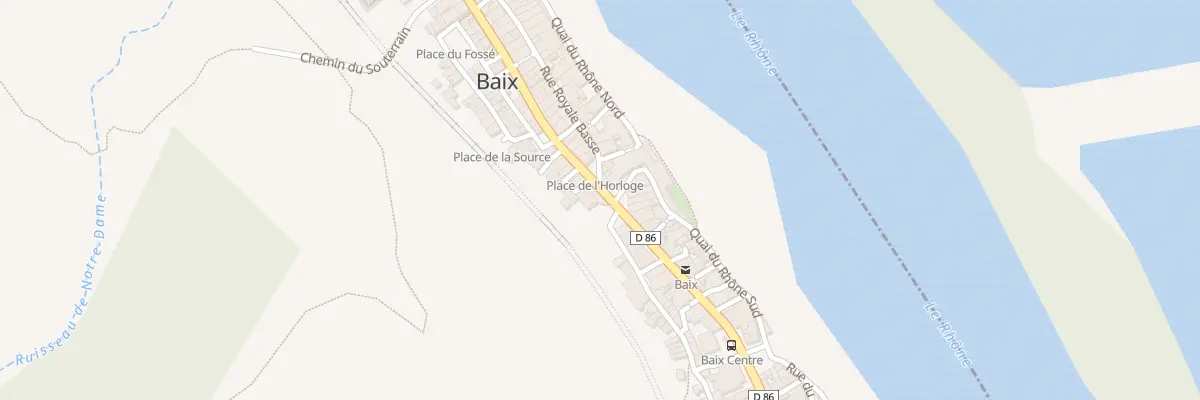 Plan du 5152 Baix à Baix