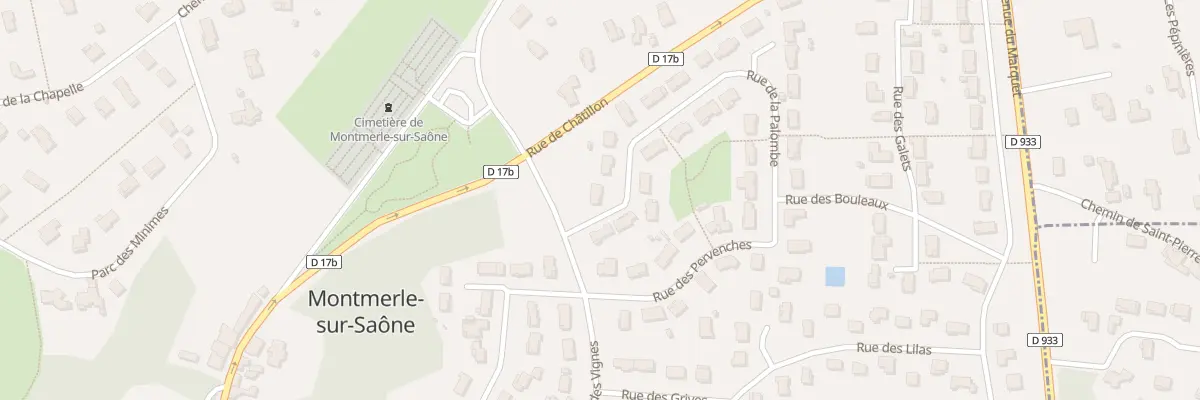 Plan du 270 Rue de la Palombe à Montmerle-sur-Saône