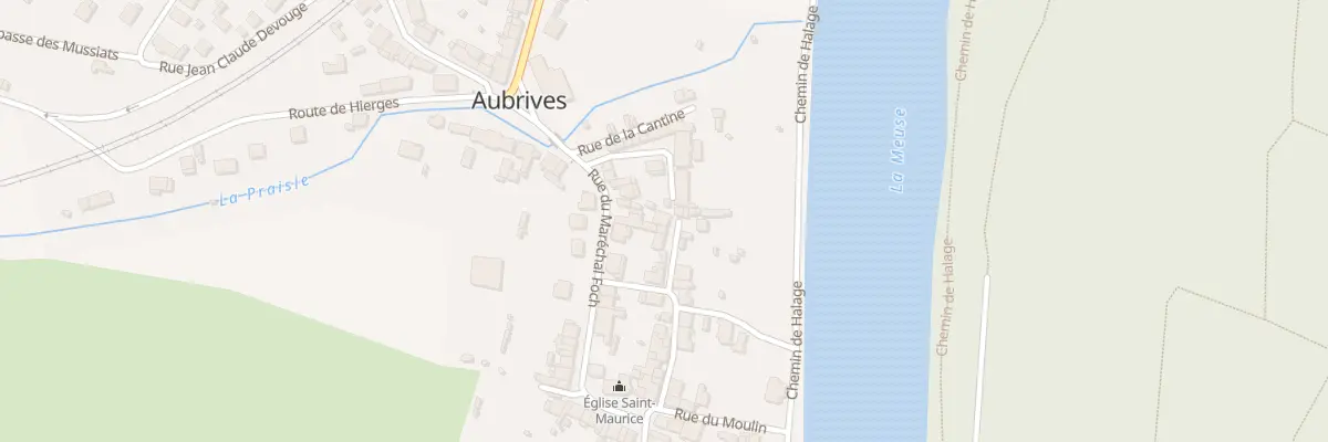 Plan du 5 Rue des Orfèvres à Aubrives