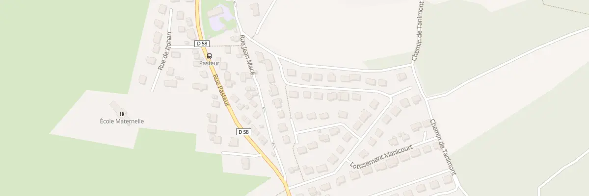 Plan du 56 Lot Manicourt à Aiglemont