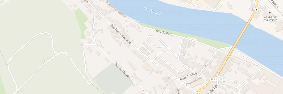 Plan du 26 Rue Roger Salengro à Bogny-sur-Meuse