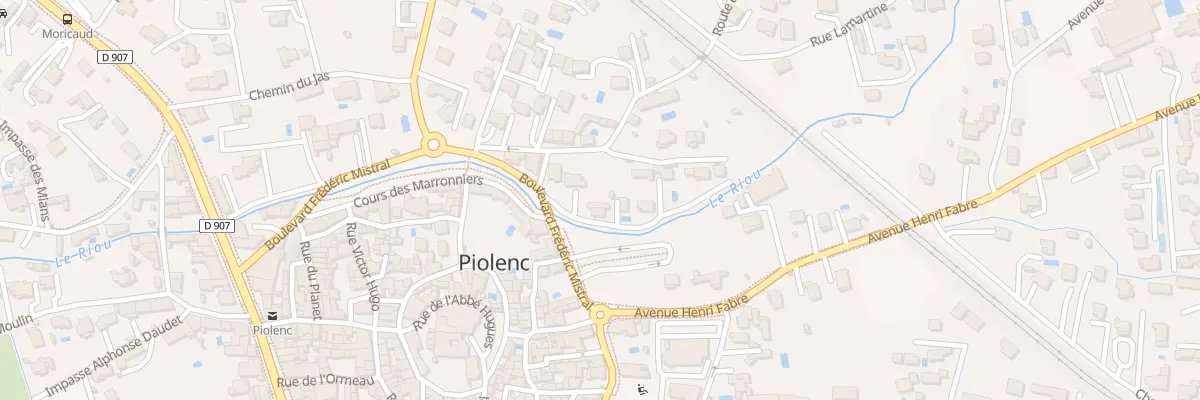 Plan du 321A Bd Frédéric Mistral à Piolenc