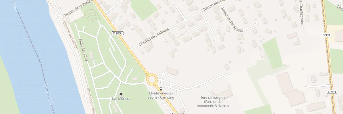 Plan du 289 Rue de Lyon à Montmerle-sur-Saône