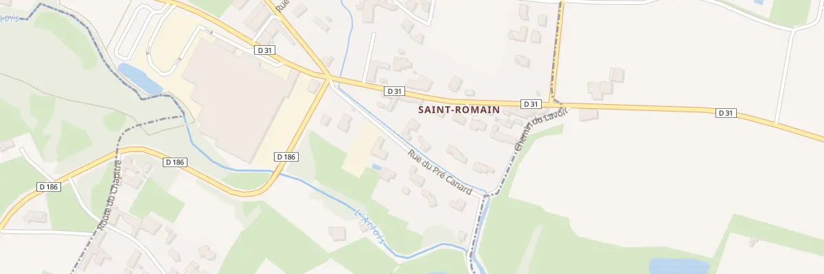 Plan du 121 Rue du Pré Canard à Chânes