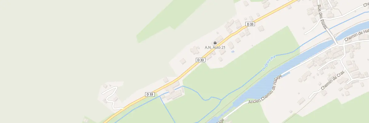 Plan du 480 Rue du Moulin Thibel à Gissey-sur-Ouche