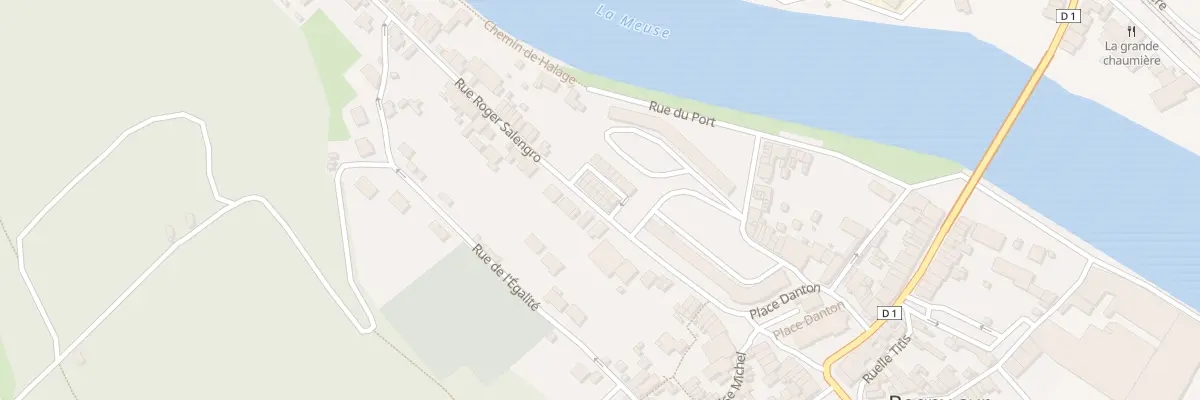 Plan du 18 Rue Roger Salengro à Bogny-sur-Meuse