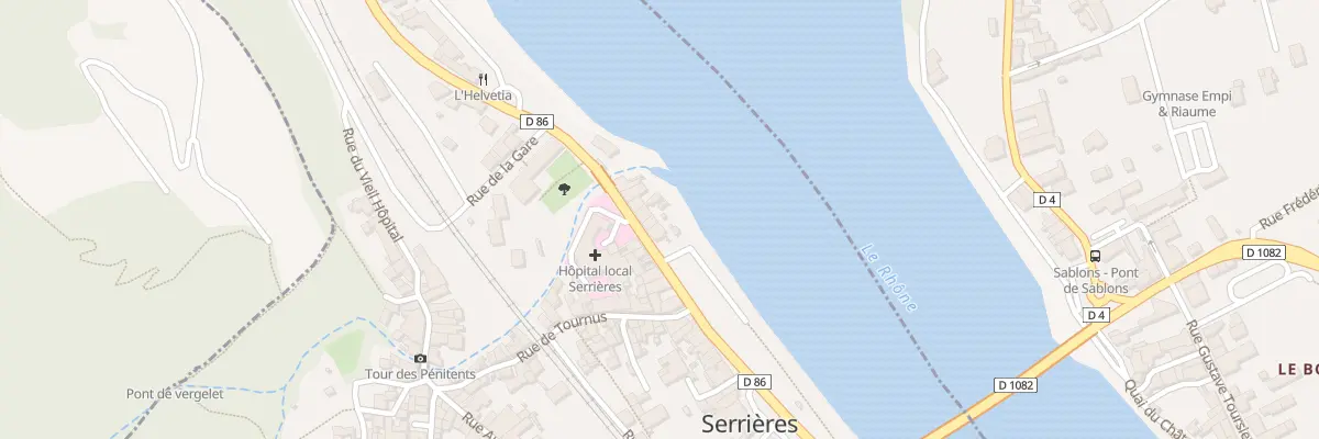 Plan du 12 Av Helvetia à Serrières