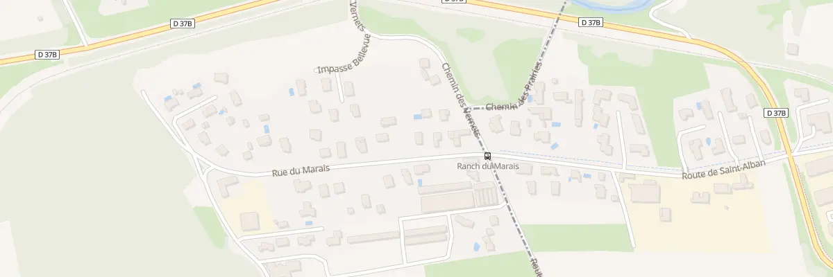 Plan du 70 Rue des Marais à Saint-Alban-du-Rhône