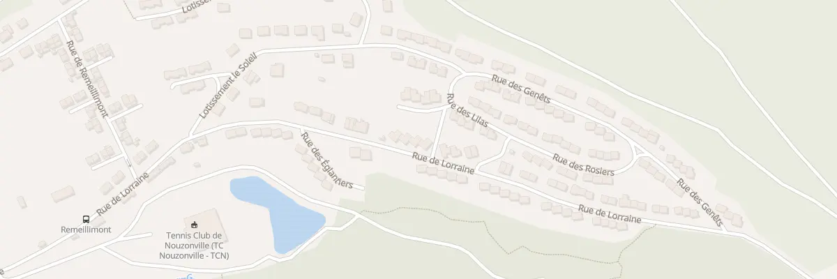 Plan du 125 Rue de Lorraine à Nouzonville