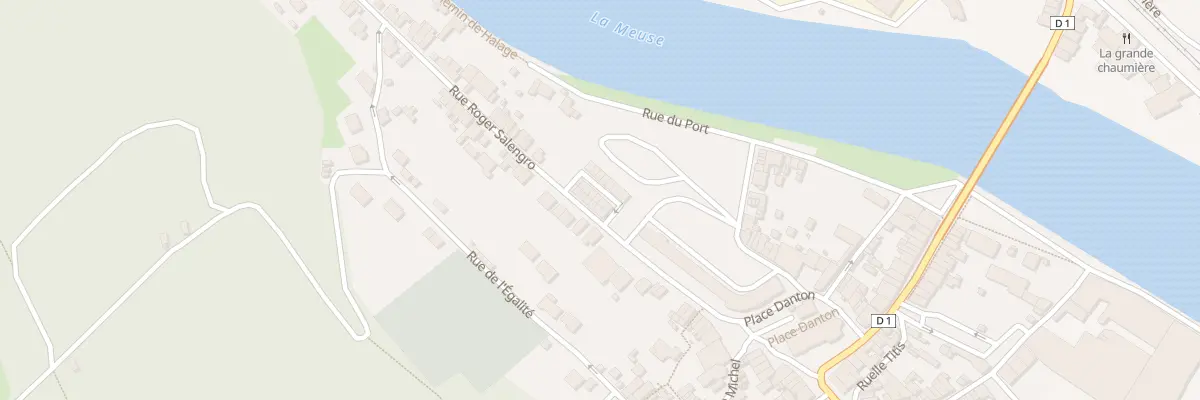 Plan du 18B Rue Roger Salengro à Bogny-sur-Meuse