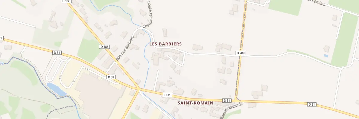 Plan du 24 Imp des Barbiers à Chânes