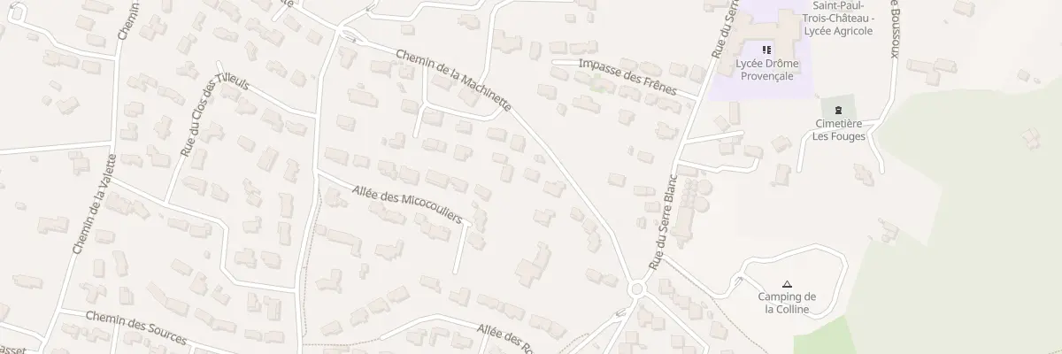 Plan du 15 Che de la Machinette à Saint-Paul-Trois-Châteaux