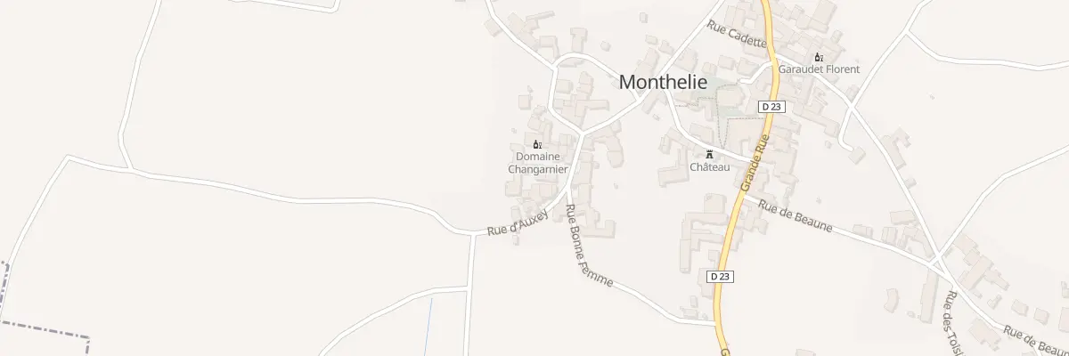 Plan du 5023 Le Village à Monthelie