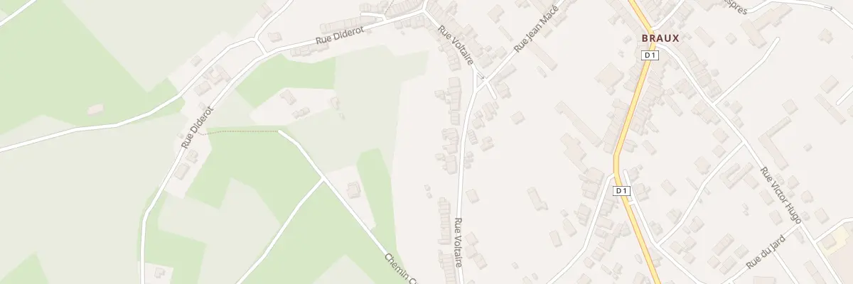 Plan du 26 Rue Voltaire à Bogny-sur-Meuse
