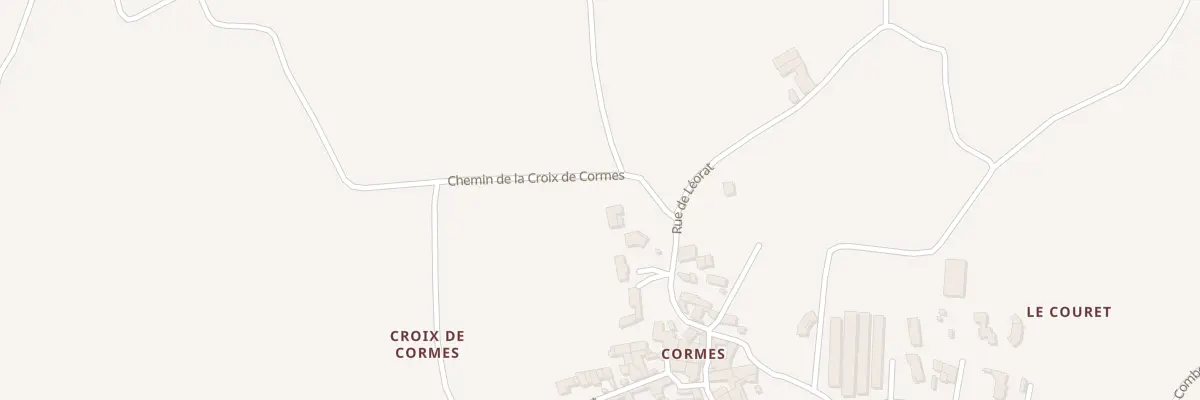 Plan du 570 Che de la Croix de Cormes à Ardoix