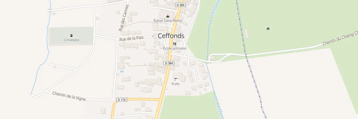 Plan du 35 Rue Jacques d’Arc à Ceffonds