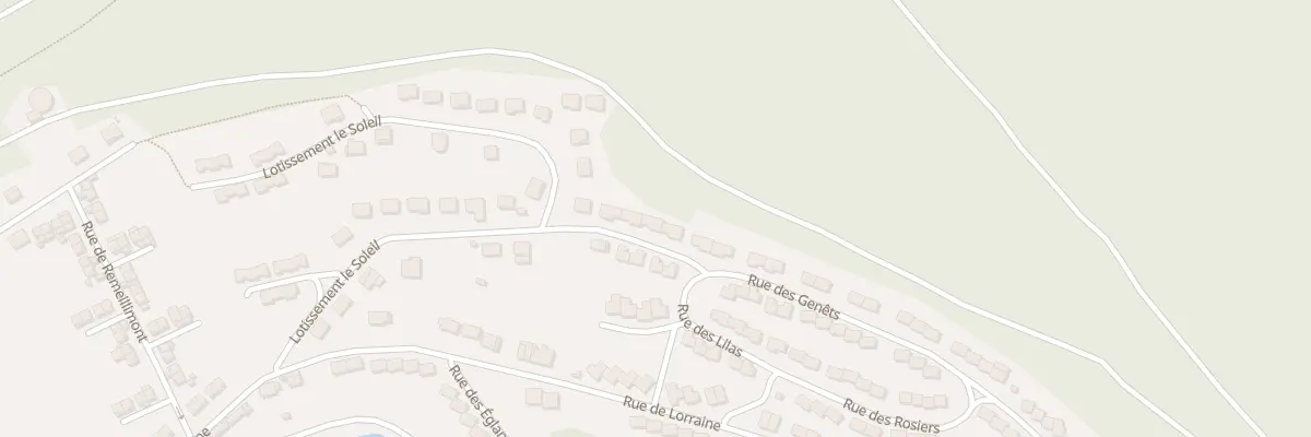 Plan du 5 Rue des Genêts à Nouzonville