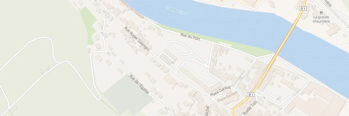 Plan du 14T Rue Roger Salengro à Bogny-sur-Meuse