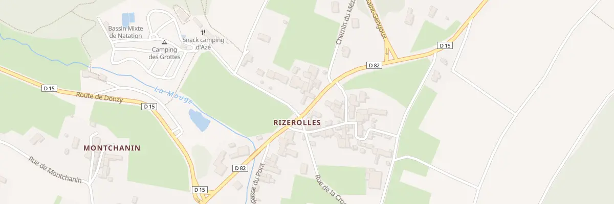 Plan du 289 Rte de Peronne à Azé