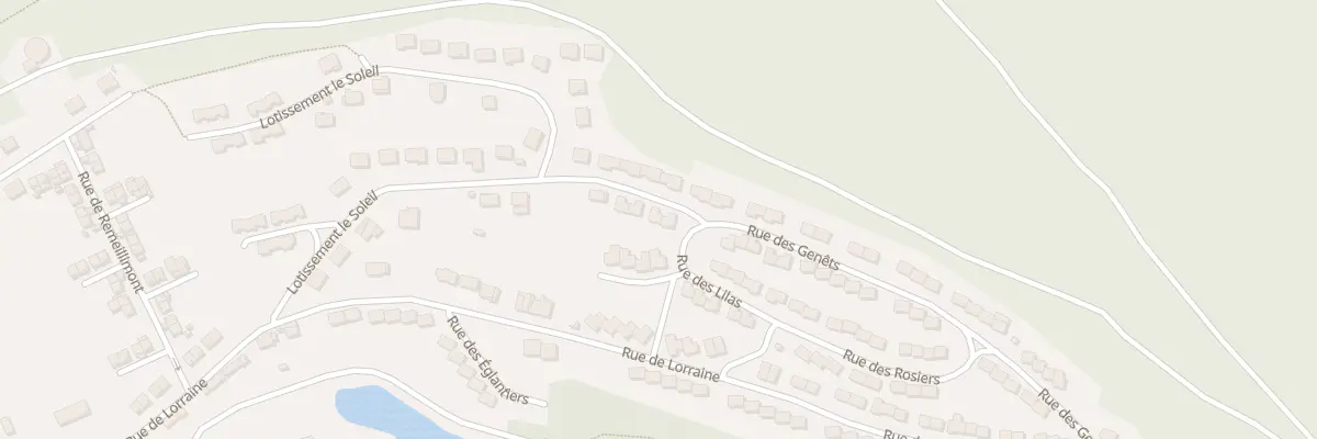 Plan du 6 Rue des Genêts à Nouzonville
