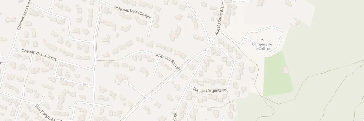 Plan du 23 Lot l’Allee des Rosiers à Saint-Paul-Trois-Châteaux