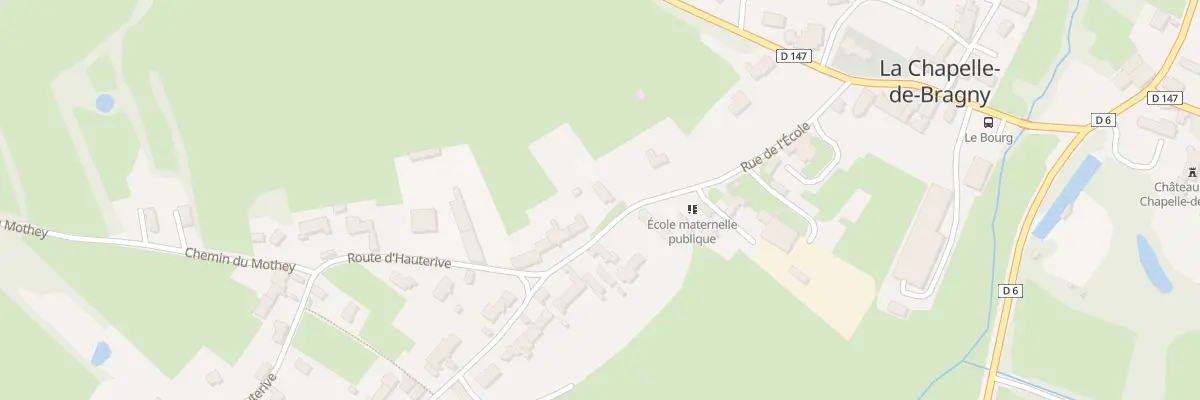 Plan du 10 Rue de l’Ecole à La Chapelle-de-Bragny