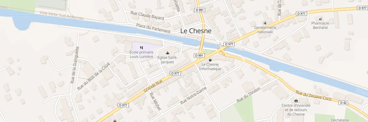 Plan du 4 Rue Grand Rue à Bairon et ses environs