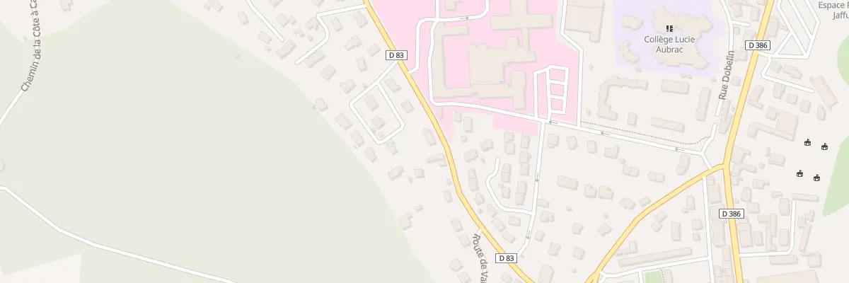Plan du 13B Rue du Docteur Roux à Givors