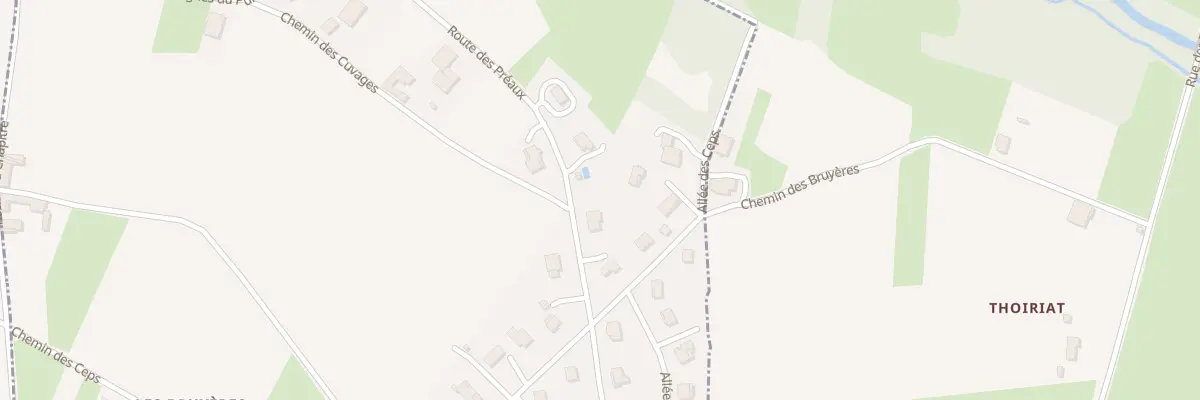 Plan du 5193 Les Communaux à Chânes