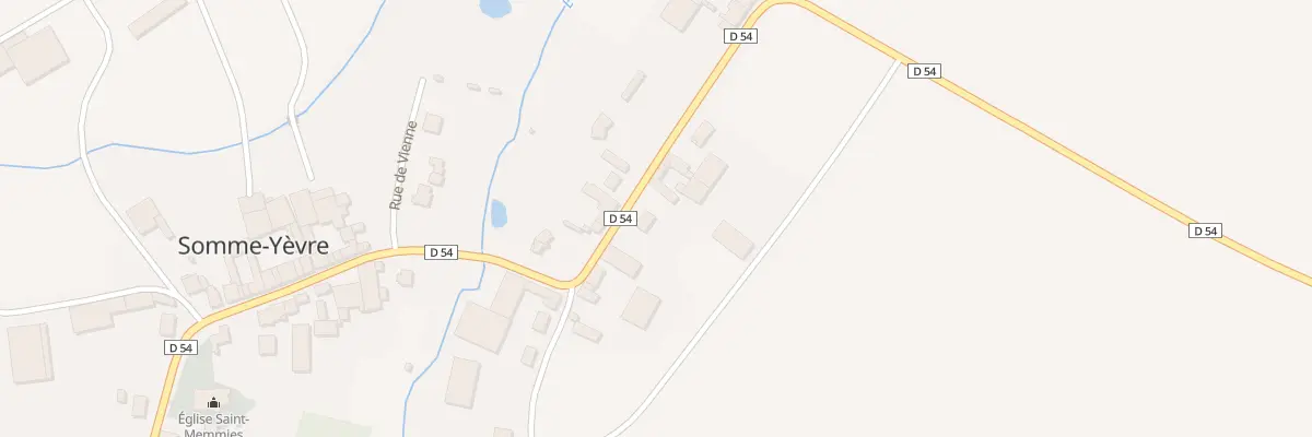 Plan du 4 Rue de Masmont à Somme-Yèvre
