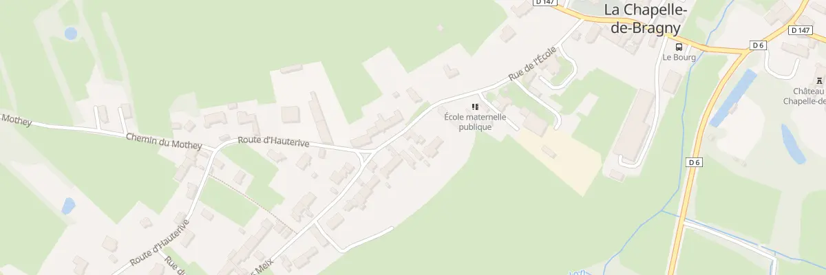 Plan du 21 Rue de l’Ecole à La Chapelle-de-Bragny