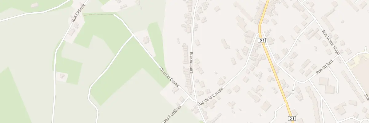 Plan du 50 Rue Voltaire à Bogny-sur-Meuse