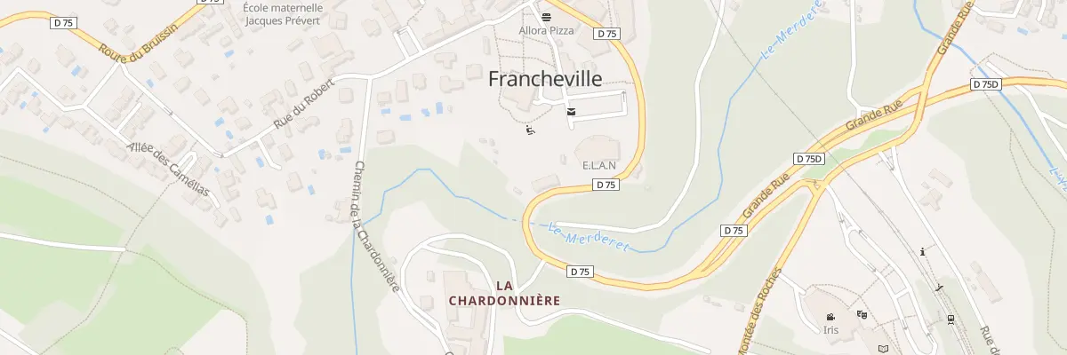 Plan du 67 Grande Rue à Francheville