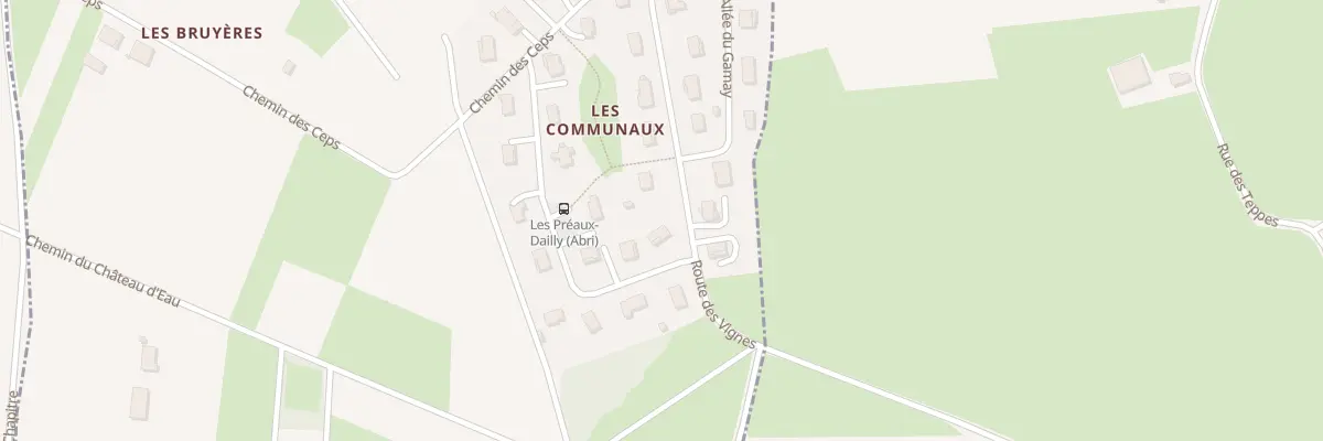 Plan du 5211 Les Communaux à Chânes