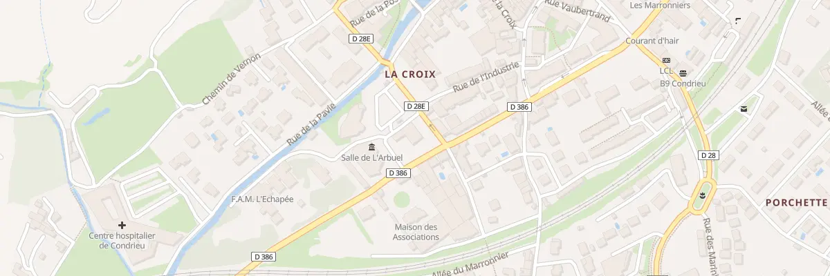 Plan du 3 Pl du Marche aux Fruits à Condrieu
