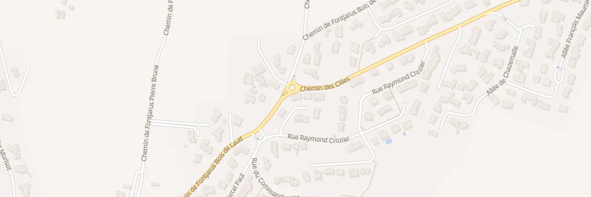 Plan du 3 Rue Raymond Crozier à Montélimar