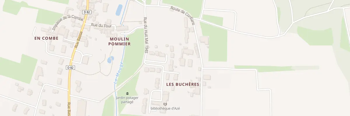 Plan du 217 Rue du 8 Mai 1945 à Azé