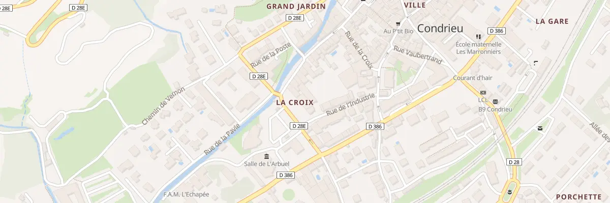 Plan du 5 Pl du Marche aux Fruits à Condrieu