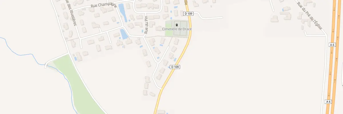 Plan du 40 Imp du Domaine à Dracé