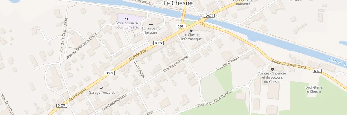 Plan du 15 Rue Grand Rue à Bairon et ses environs