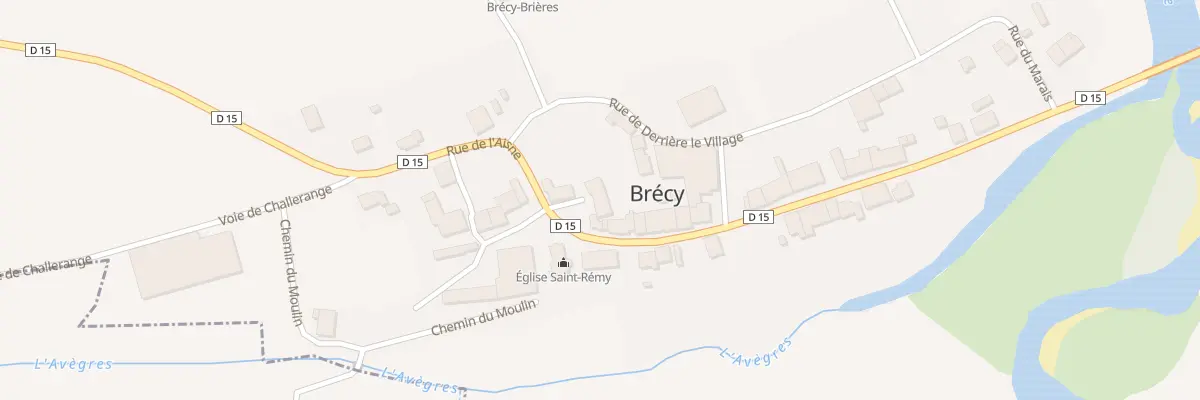 Plan du 3 Pl du Docteur Lancereaux à Brécy-Brières