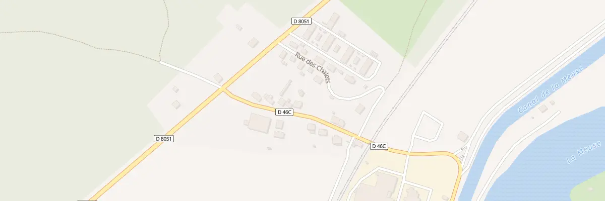 Plan du 8 Rue des Terres Rouges à Aubrives