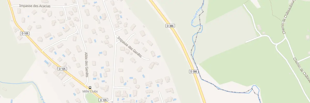 Plan du 121 Imp des Genêts à Montagny