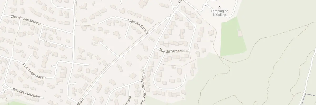 Plan du 250 Rue de l’Argentane à Saint-Paul-Trois-Châteaux