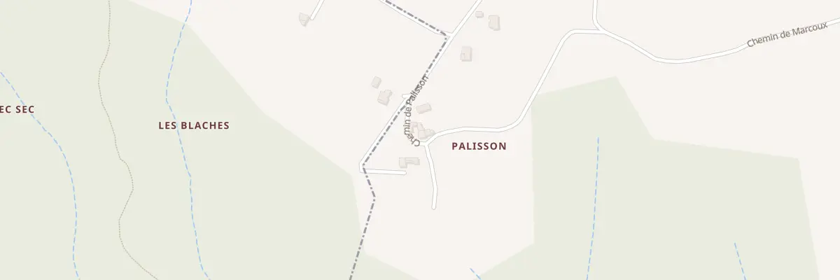 Plan du 975 Che de Palisson à Cheminas
