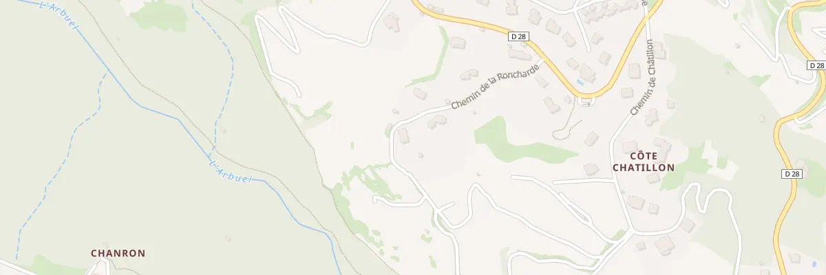 Plan du 6 Che de la Roncharde à Condrieu
